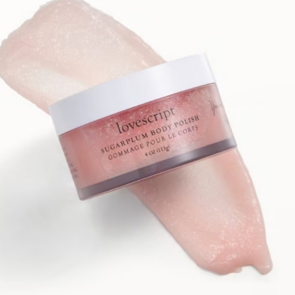 😍 NEW Sealed Lovescript Sugarplum Body Polish - Lauren Francis